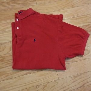 Polo Ralph Lauren Red Polo Shirt XL